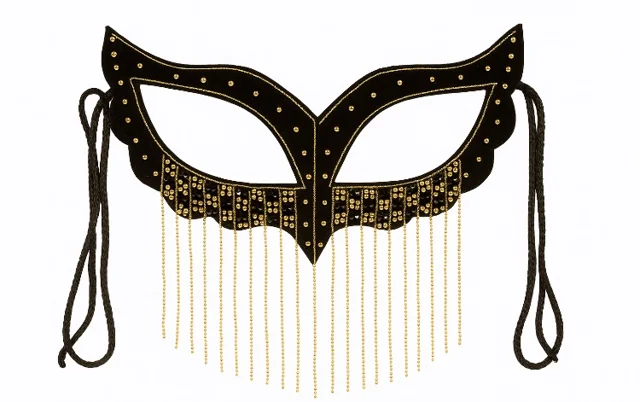 نقاب بالماسکه مشکی