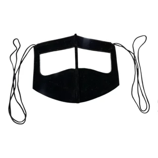 نقاب دختر بندری ساده مشکل